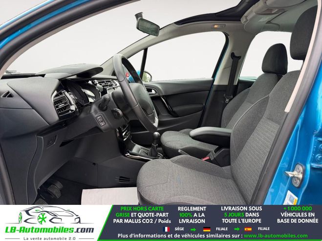 Citroen C3 PureTech 82 BVM Bleu M�tallique de 2015
