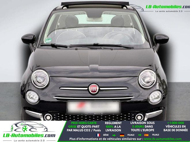 Fiat 500 1.2 69 ch BVM Noir M�tallique de 2018