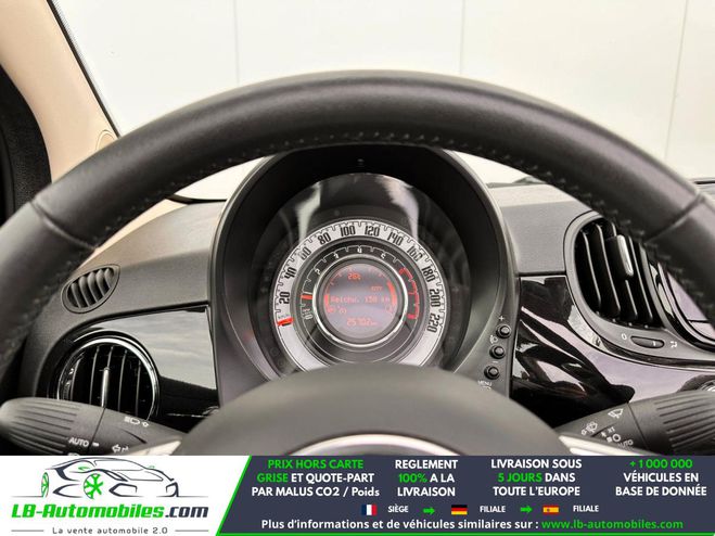 Fiat 500 1.2 69 ch BVM Noir M�tallique de 2018