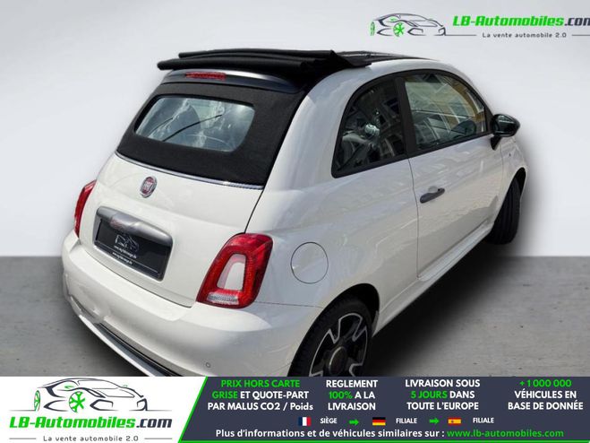 Fiat 500 1.2 69 ch BVM Blanc de 2018