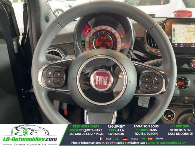 Fiat 500 1.2 69 ch BVM Noir M�tallique de 2019