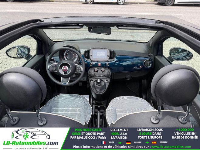 Fiat 500 1.2 69 ch BVM Bleu M�tallique de 2019