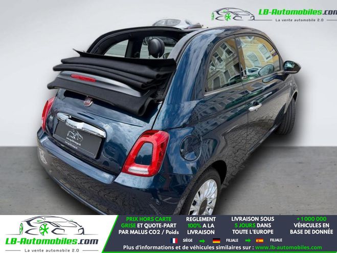 Fiat 500 1.2 69 ch BVM Bleu M�tallique de 2019