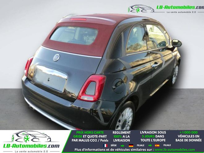 Fiat 500 1.2 69 ch BVM Noir M�tallique de 2018