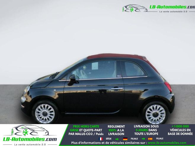 Fiat 500 1.2 69 ch BVM Noir M�tallique de 2018