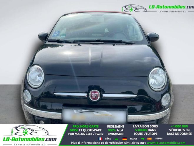Fiat 500 1.2 8V 69 ch Noir M�tallique de 2015