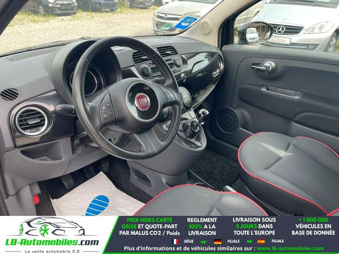 Fiat 500 1.2 8V 69 ch Noir M�tallique de 2015
