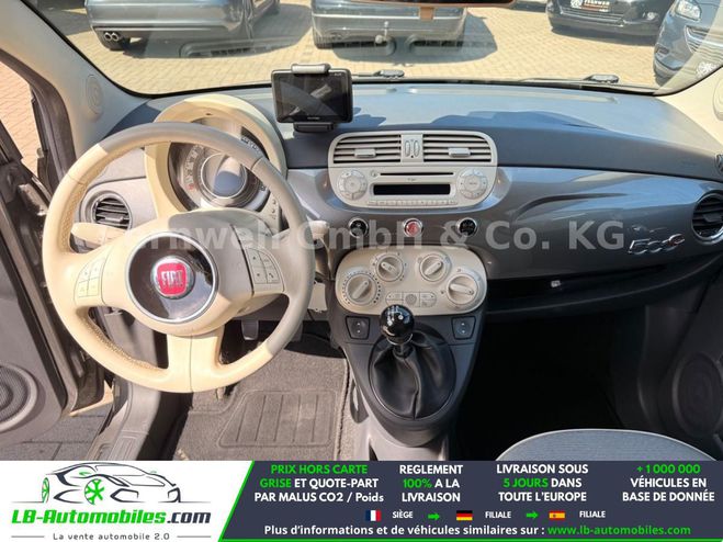 Fiat 500 1.2 8V 69 ch Gris M�tallique de 2015