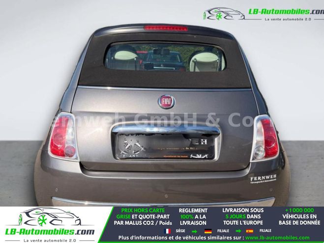 Fiat 500 1.2 8V 69 ch Gris M�tallique de 2015