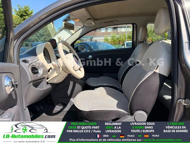 Fiat 500 1.2 8V 69 ch Gris M�tallique de 2015