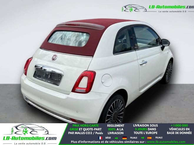 Fiat 500 0.9 105 ch TwinAir Blanc M�tallique de 2016