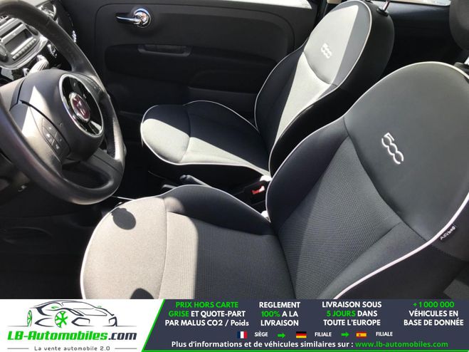 Fiat 500 1.2 8V 69 ch BVM Noir M�tallique de 2015