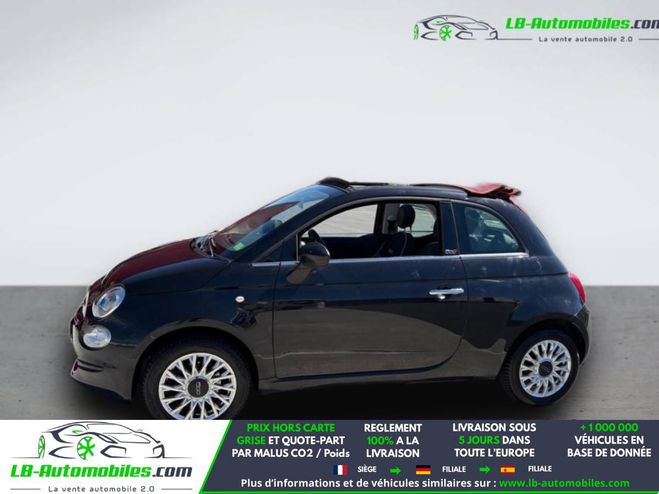 Fiat 500 1.2 8V 69 ch BVM Noir M�tallique de 2016