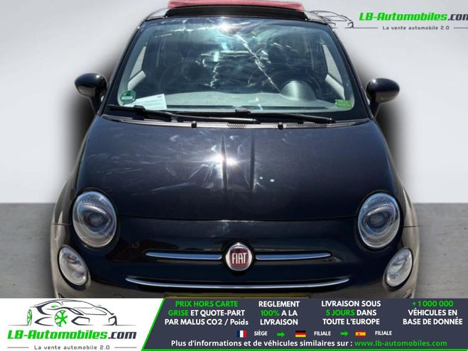Fiat 500 1.2 8V 69 ch BVM Noir M�tallique de 2016