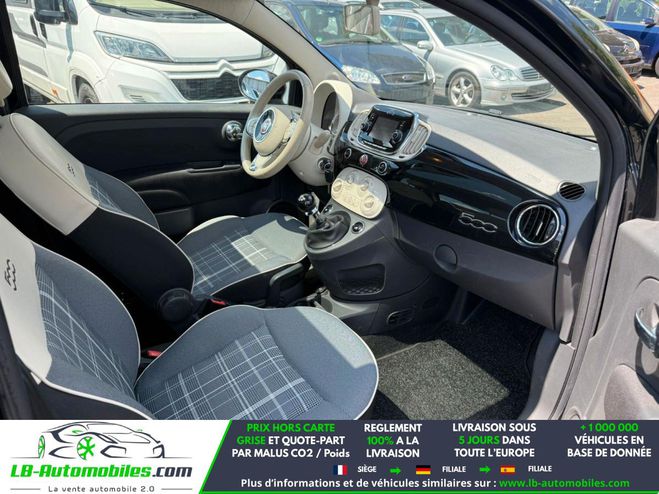 Fiat 500 0.9 105 ch TwinAir BVM Noir M�tallique de 2016