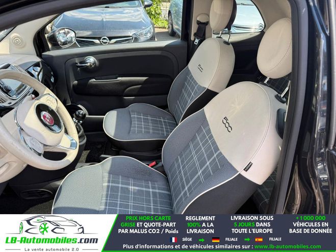 Fiat 500 0.9 105 ch TwinAir BVM Noir M�tallique de 2016