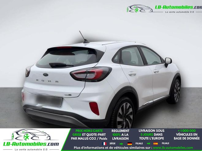 Ford Puma 1.0 EcoBoost 125 ch BVM Blanc de 2023