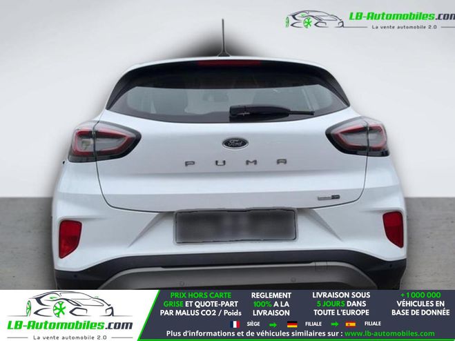 Ford Puma 1.0 EcoBoost 125 ch BVM Blanc de 2023