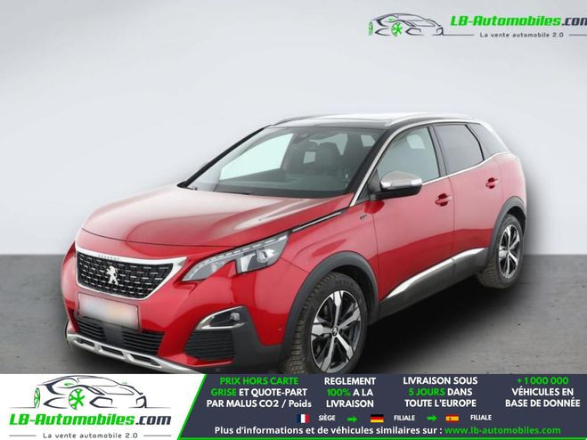 Peugeot 3008 2.0 BlueHDi 180ch  BVA Rouge M�tallique de 2017