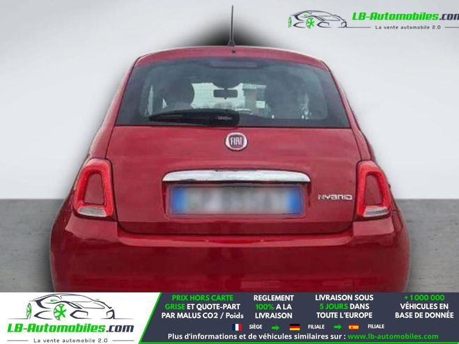 Fiat 500 1.0 70 ch Hybride BSG Rouge de 2023