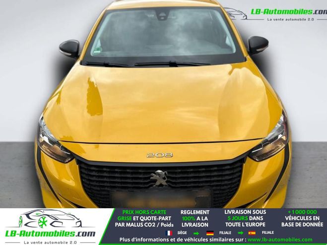 Peugeot 208 PureTech 75  BVM Jaune M�tallique de 2021