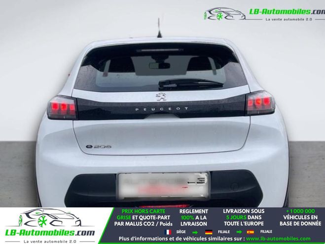Peugeot 208 Electrique 50 kWh 136ch Blanc M�tallique de 2021