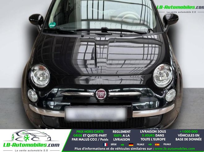 Fiat 500 1.2 8V 69 ch BVM Noir M�tallique de 2015