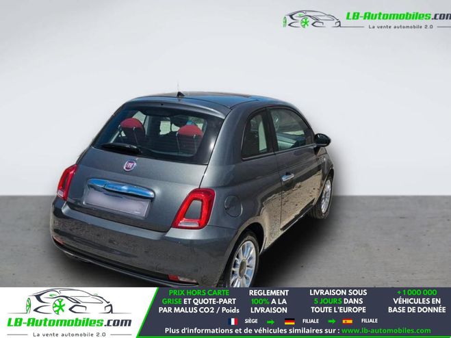 Fiat 500 1.2 8V 69 ch BVM Argent� M�tallique de 2016