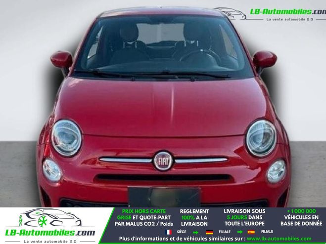 Fiat 500 1.2 8V 69 ch BVM Rouge M�tallique de 2015