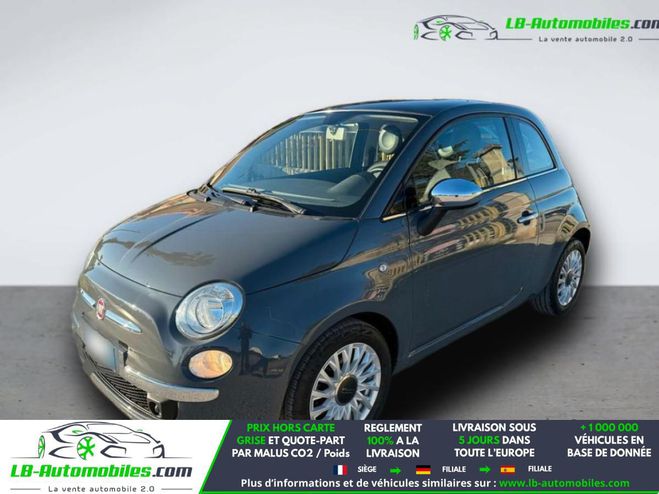Fiat 500 1.2 8V 69 ch BVM Gris de 2015