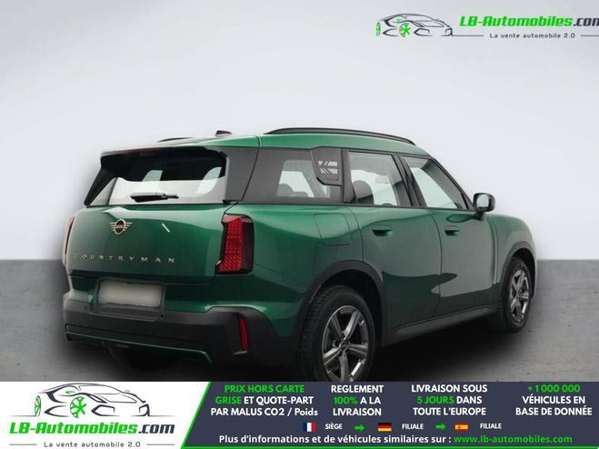 Mini Countryman 170 ch BVA Vert M�tallique de 2025