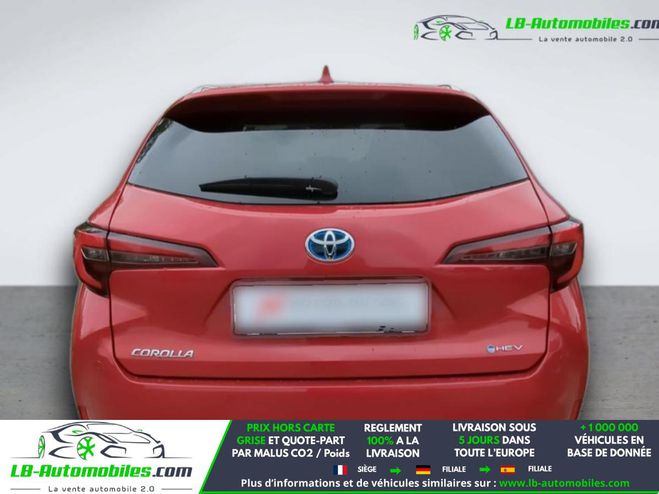 Toyota Corolla Hybride 196ch BVA Rouge M�tallique de 2025