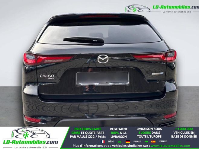 Mazda CX-60 2.5L e-SKYACTIV PHEV 327 ch 4x4 BVA Noir M�tallique de 2024