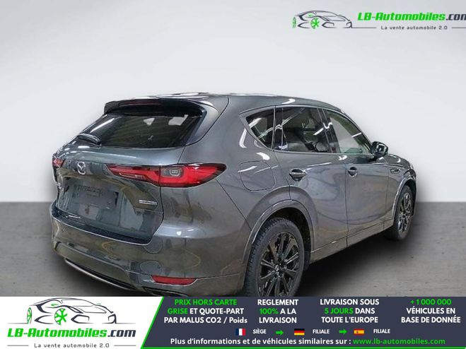 Mazda CX-60 2.5L e-SKYACTIV PHEV 327 ch 4x4 BVA Gris M�tallique de 2024