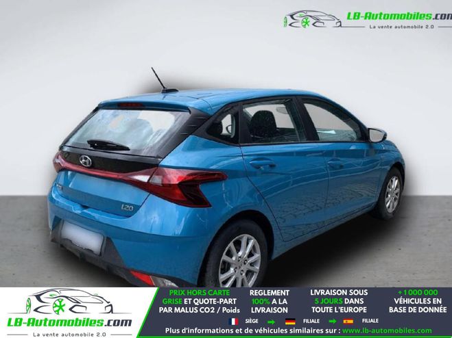 Hyundai I20 1.0 GDi 100 BVM Bleu M�tallique de 2023