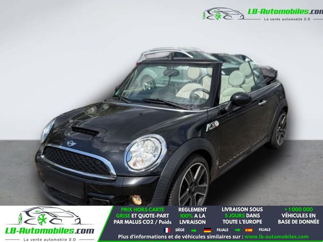 Mini Cabrio 184 ch BVM Noir M�tallique de 2011