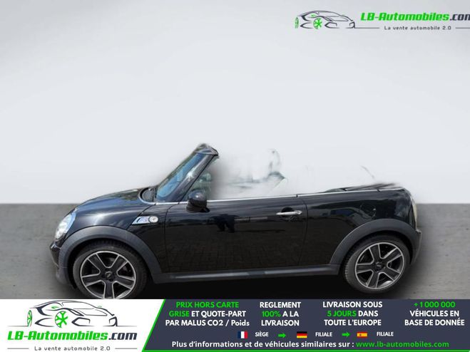 Mini Cabrio 184 ch BVM Noir M�tallique de 2011