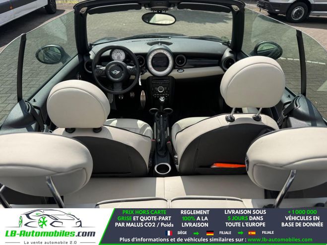 Mini Cabrio 184 ch BVM Noir M�tallique de 2011