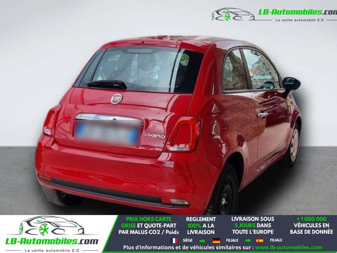 Fiat 500 1.0 70 ch Hybride BSG Rouge de 2023