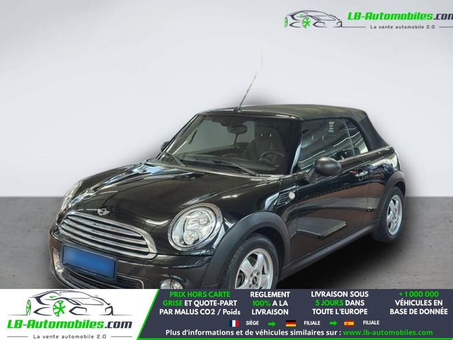 Mini Cabrio 98 ch BVM Noir M�tallique de 2015