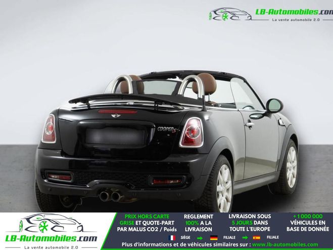 Mini Cabrio 184 ch BVM Noir M�tallique de 2013