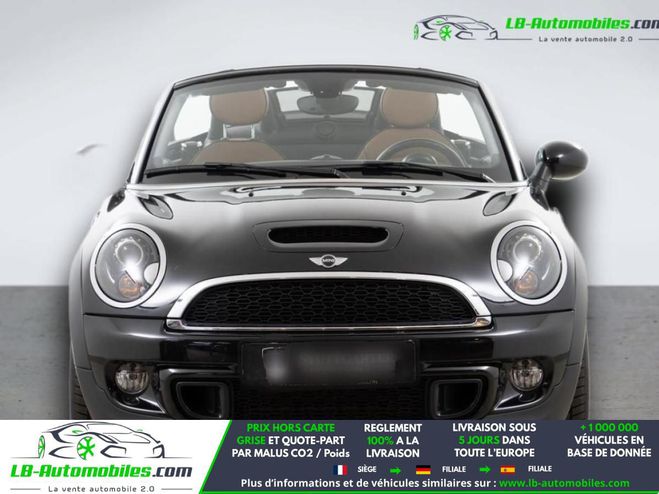 Mini Cabrio 184 ch BVM Noir M�tallique de 2013