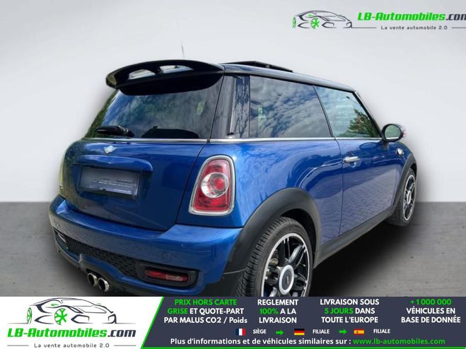 Mini Cabrio 184 ch BVM Bleu M�tallique de 2013