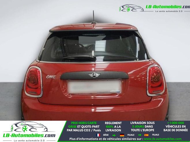 Mini Mini One 75 CH BVM Rouge de 2017