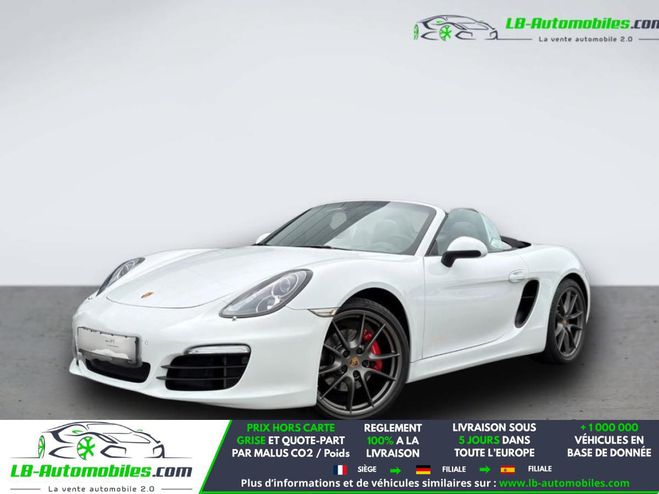 Porsche Boxster 3.4i S 315 ch BVA Blanc de 2014