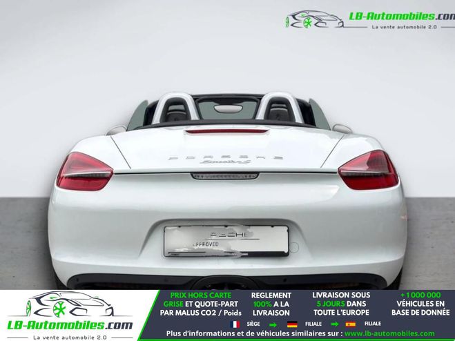 Porsche Boxster 3.4i S 315 ch BVA Blanc de 2014