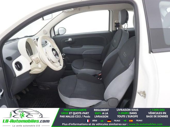 Fiat 500 1.2 69 ch BVM Blanc de 2017