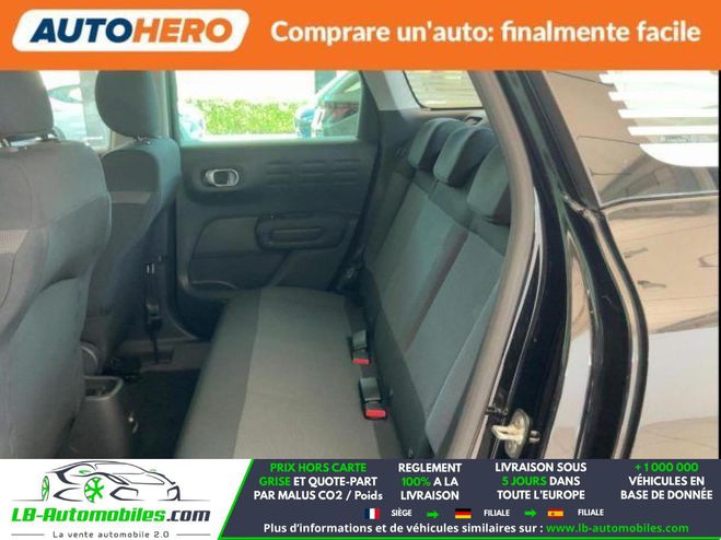 Citroen C3 PureTech 82 BVM Noir M�tallique de 2019