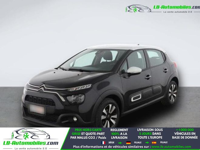 Citroen C3 BLUEHDI 100 BVM Noir M�tallique de 2020