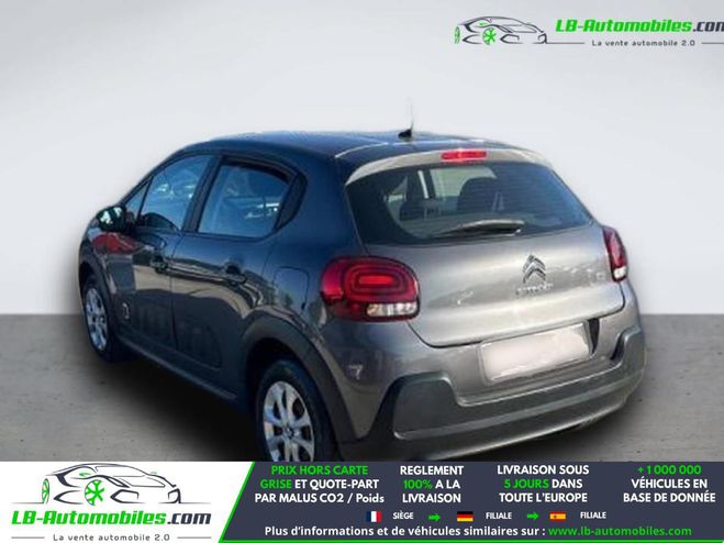 Citroen C3 PURE TECH 68 BVM Gris M�tallique de 2018